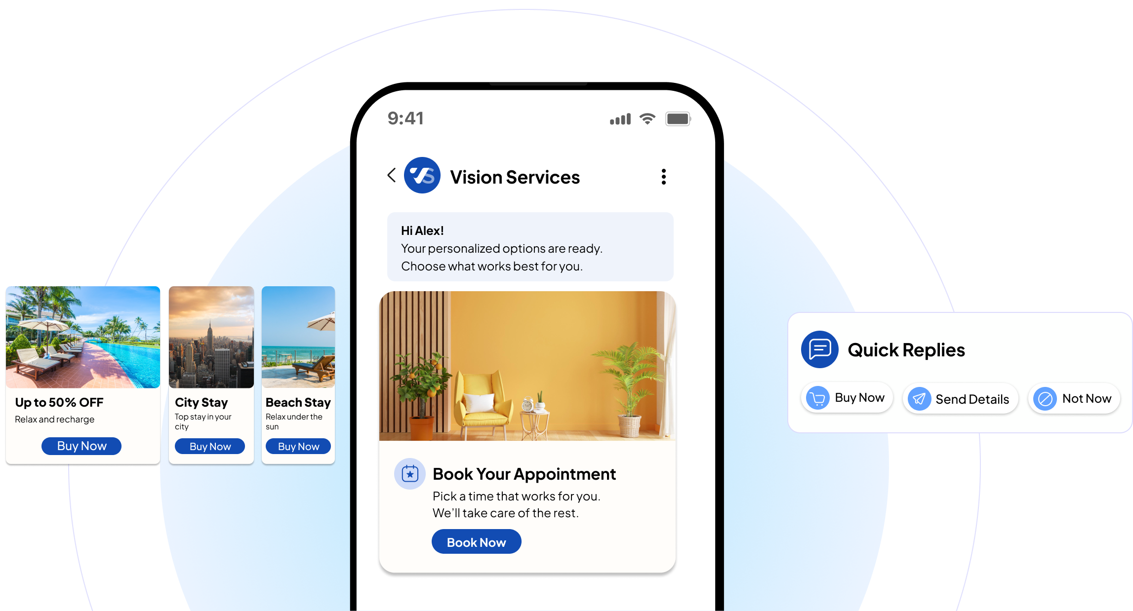 Don't just send email. Send the right one
