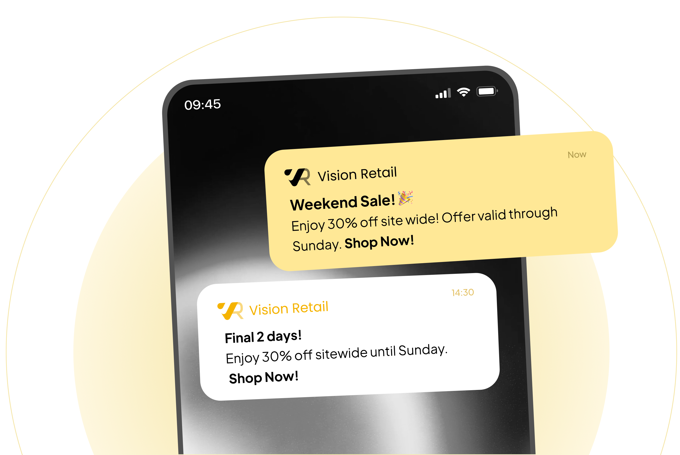 Don't just send email. Send the right one