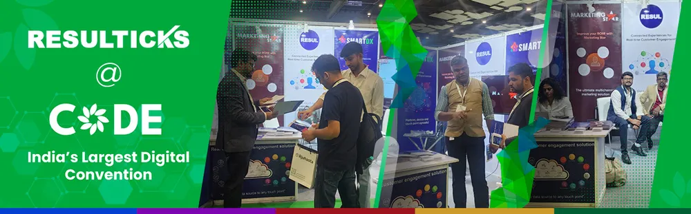 Resulticks Showcases Latest Solutions at CODE 2023, New Delhi