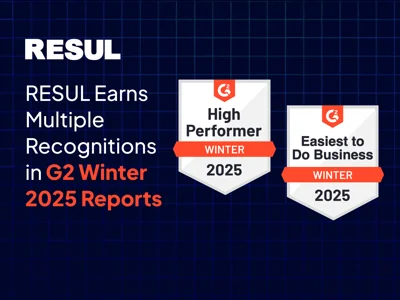 RESUL Earns Multiple Recognitions in G2 Winter 2025 Reports